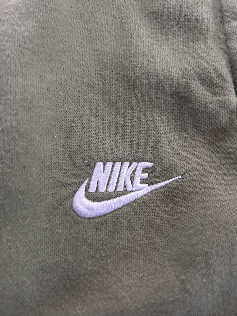 Nike olive green joggers